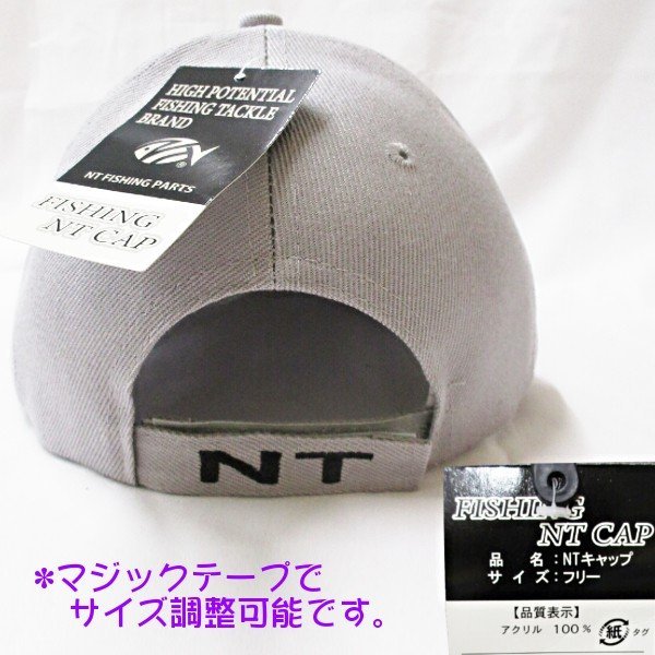 画像5: 販促品 　NTスイベル 　NTキャップ 　R200 　グレー 　フリー 　非売品 　H287 　●×1