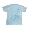 画像1: 明邦 　半袖 　Tシャツ 　ライトブルー 　Mサイズ 　No.78-1 　売値￥3280 　≪ 非売品 ≫ 　在庫限り (1)