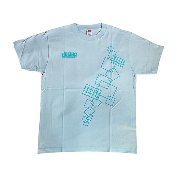 画像1: 明邦 　半袖 　Tシャツ 　ライトブルー 　Mサイズ 　No.78-1 　売値￥3280 　≪ 非売品 ≫ 　在庫限り