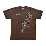 明邦 　半袖 　Tシャツ 　ブラウン 　Lサイズ 　No.79 　売値￥3280 　≪ 非売品 ≫ 　在庫限り 　●×1