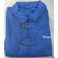 クレハ 　ウィンドブレーカー 　青 　(ロゴ・白色) 　M 　(5) 　≪ 非売品 ≫　！奥
